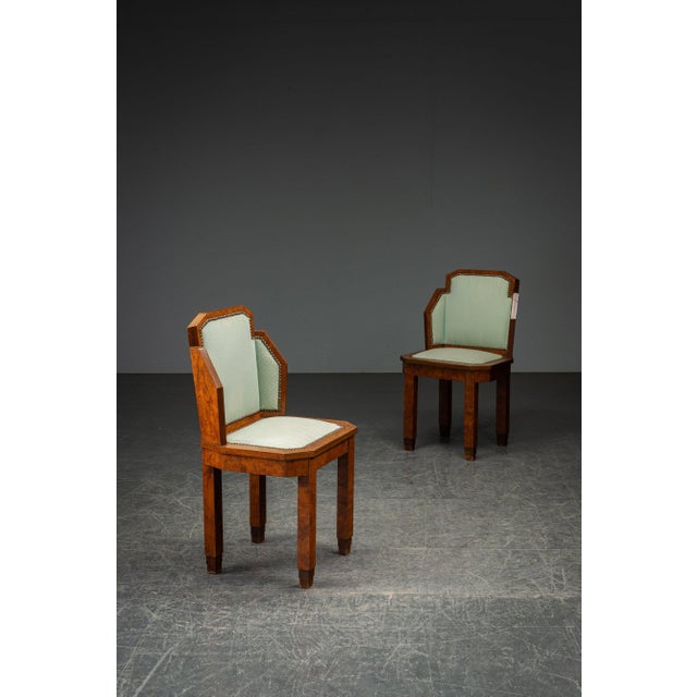 Art Deco Armchair Set, 1930s, in Very Good conditions. I have official proof of authenticity such as vintage catalogs,...