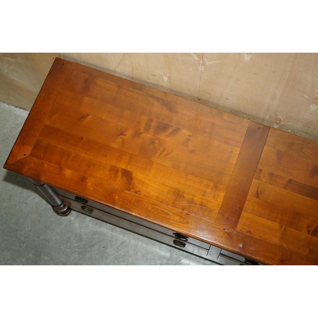 Vintage Grange Paris Cherry Wood Sideboard Bought from Harrods London For Sale - Image 11 of 18