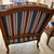 Baker Furniture Company Pair Striped Baker Bergères For Sale - Image 4 of 11