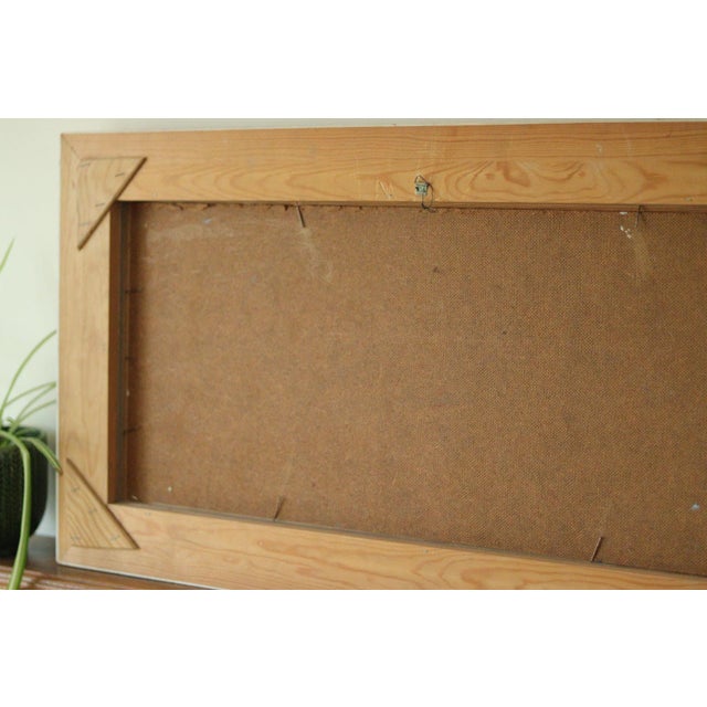 Hans Osswald, Abstract Composition, 1960s, Oil on Panel, Framed For Sale - Image 8 of 11