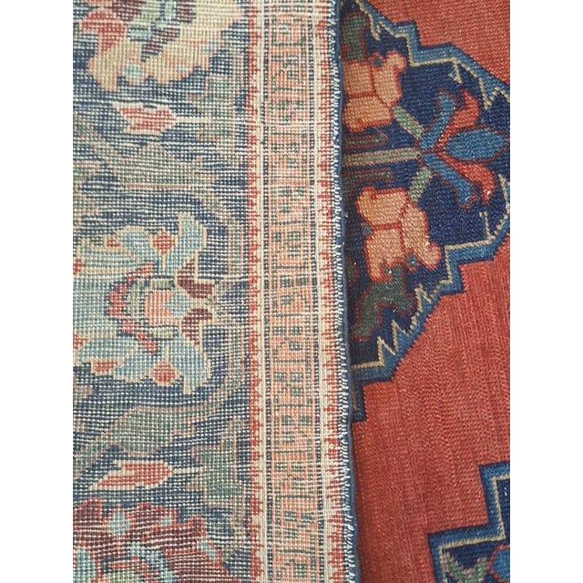 Mid 20th Century Vintage Anatolian Hand-Knotted Turkish Wool Rug, 6’5” × 4’6” For Sale - Image 5 of 10