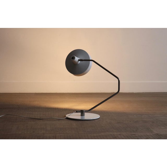 Table Lamp by J. J. M. Hoogervorst for Anvia, Netherlands, 1950s For Sale - Image 9 of 10