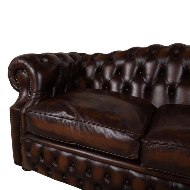 Chesterfield Leather Sofa from Von Wilmowky Yates For Sale - Image 5 of 13