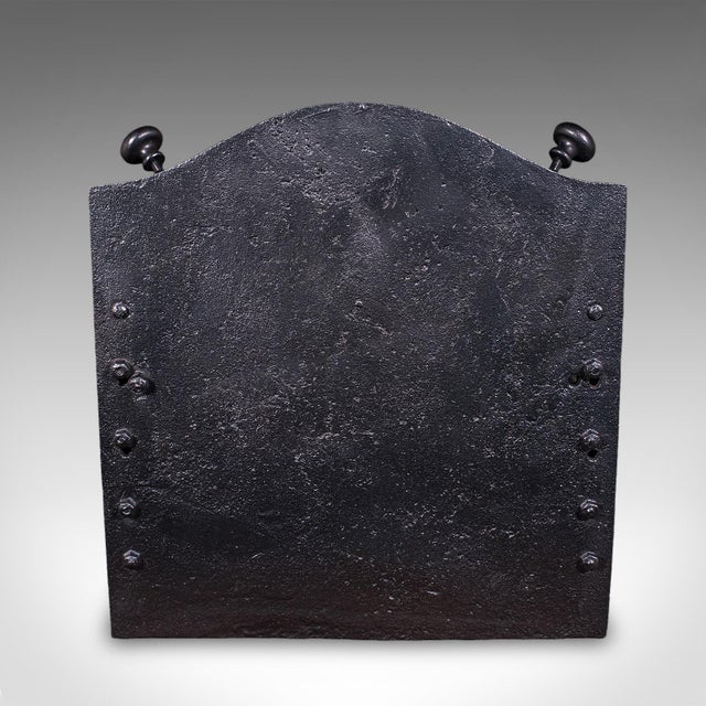 Small Antique Fire Grate, English, Cast Iron, Free Standing Fireplace, Victorian For Sale - Image 4 of 8