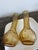 Pair of Vintage MCM Italian Amber Glass Vase For Sale In Houston - Image 6 of 6