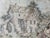 Textile Vintage French "Noble Pastorale" Trammé Needlepoint Tapestry – 25" X 25" For Sale - Image 7 of 10