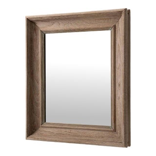 19th Century France Red Wood Mirror For Sale