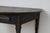 Black Antique Swedish Demi-Lune Console Table For Sale - Image 8 of 11
