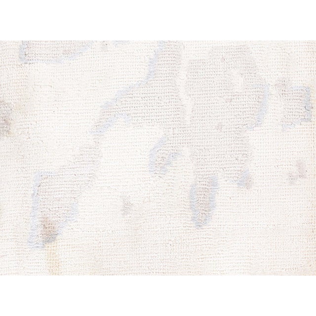 Early 21st Century Modern Botanic Silk Beige Runner by Doris Leslie Blau For Sale - Image 5 of 8