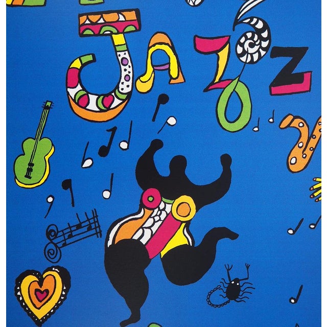 Dancing Nana Poster after Niki de Saint-Phalle For Sale - Image 5 of 7