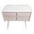 Vintage French 2-Drawer End Table Nightstand by Gautier For Sale