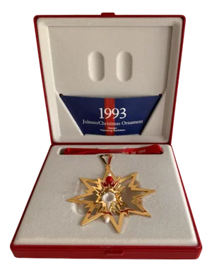 Christmas Star Ornament from Georg Jensen, 1993