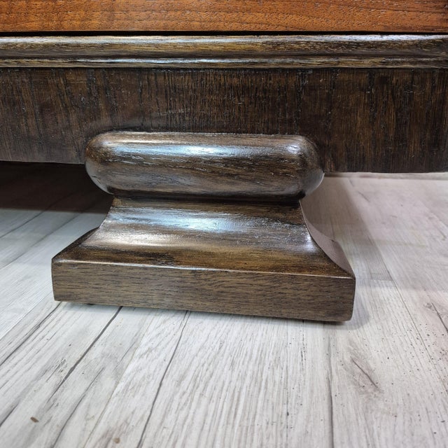 Art Deco Display Cabinet in Caucasian Walnut, Macassar Ebony and Oak, 1930s For Sale - Image 12 of 14