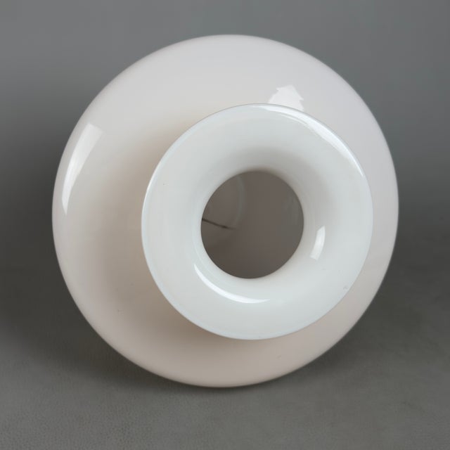 Modern Pink Glossy Murano Glass Vase by V. Nason & C., 1970s For Sale - Image 4 of 10