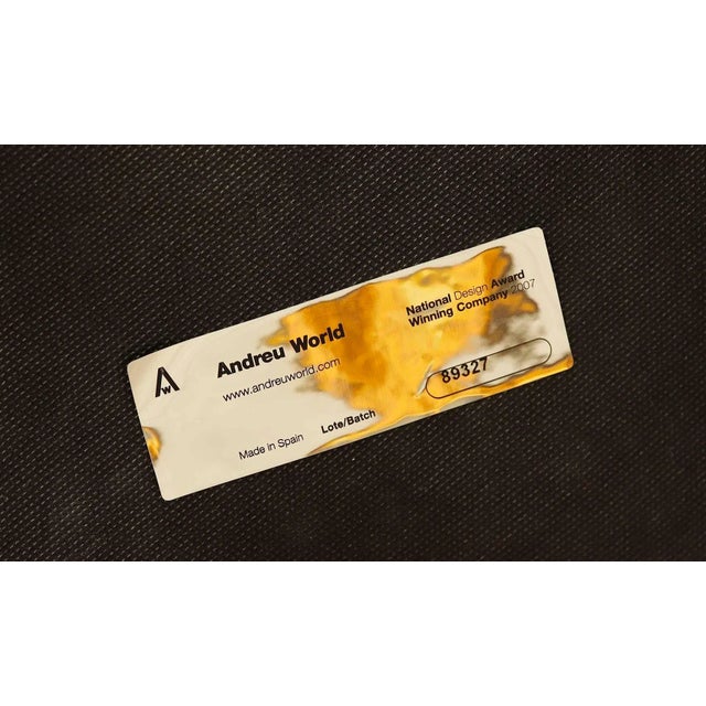 Wood Set of Moody Chairs by Andreu World For Sale - Image 7 of 8