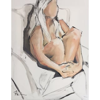 "Comfortable" Original Acrylic Painting For Sale