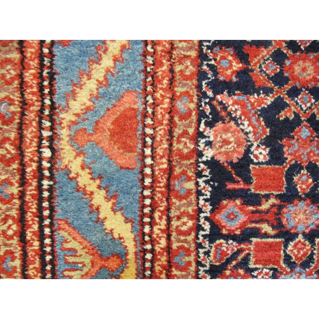 Antique Persian Baktiari Carpet/Runner/Galley Size 5' X 10'8" For Sale - Image 9 of 9