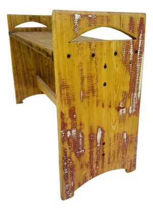 Antique Southern Pine Handmade Bench