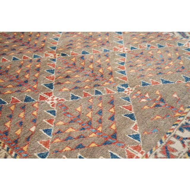 Vintage Veramin Rug 5'0'' X 6'5'' For Sale In New York - Image 6 of 11