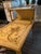 This is a beautiful vintage hand-painted accent/telephone table with a brass gallery rail and elegant cabriole legs. The...