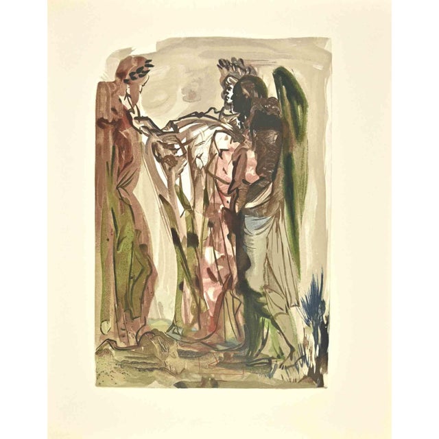 Modern Salvador Dali, The Superb, Woodcut, 1963 For Sale - Image 3 of 3
