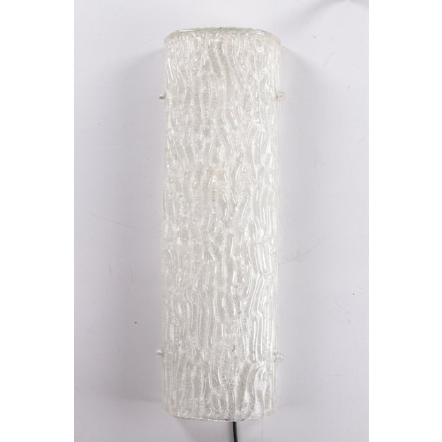 Ice Wall Lamp by Hillebrand, 1960s For Sale - Image 4 of 8