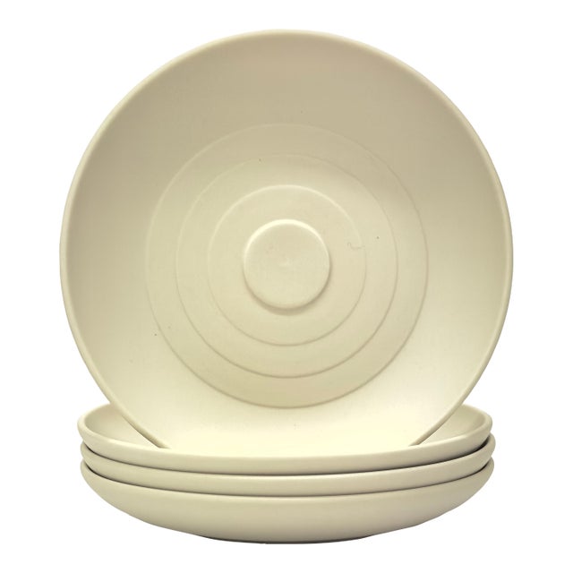 Postmodern Matte Saucers by Hornsea Concept - Set of 4 For Sale