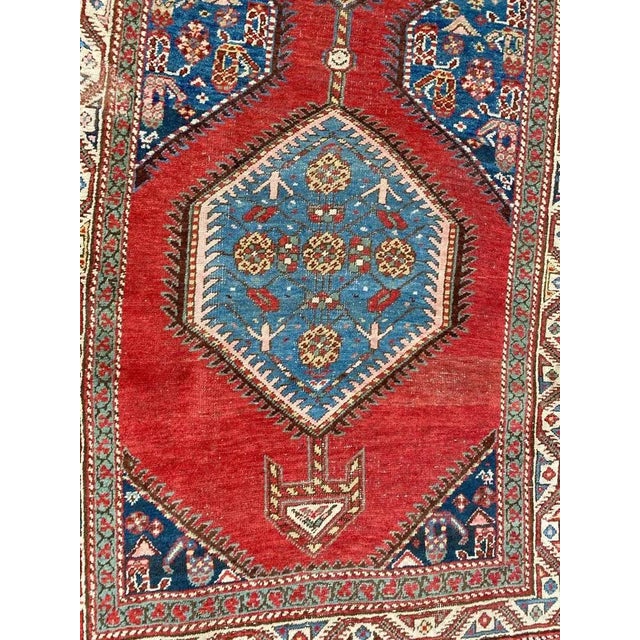 Antique Kurdish Runner For Sale - Image 3 of 18