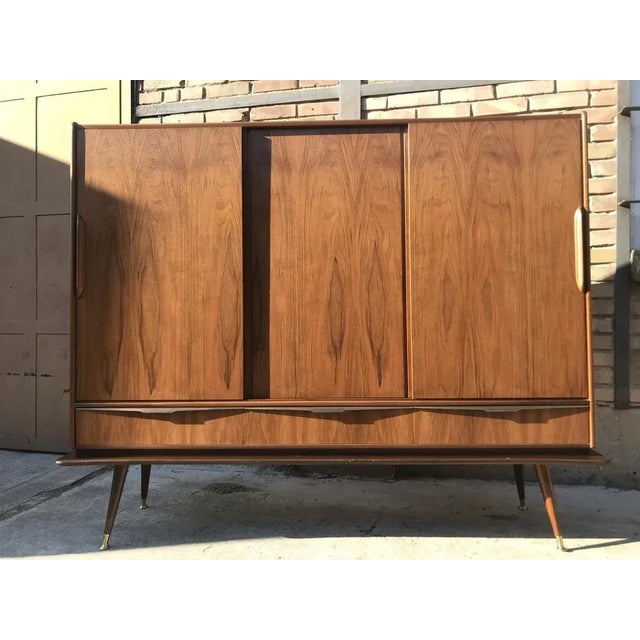 Highboard in Teak by EBW Erwin Behr Wendlingen For Sale - Image 18 of 18