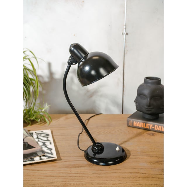 Model 6556 Table Lamp by Christian Dell for Kaiser Leuchten, 1940s For Sale - Image 6 of 13