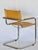 Metal Mid Century Mart Stam Style Leather and Chrome Armchairs - A Pair For Sale - Image 7 of 17