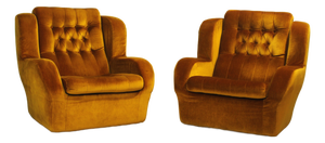 Vintage Armchairs from Jitona, 1980s, Set of 2