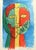After Pablo Picasso (Spanish, 1881–1973) Bearded Man in Color, Lithograph on Paper. Dated 7/7/61. Appears to be signed in...