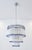 Art Deco Style Handcrafted Murano Glass Chandelier, Venice, 1962 For Sale - Image 6 of 12