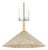 Mitzi Song 30 in. 1 Light Pendant in Aged Brass Finish For Sale