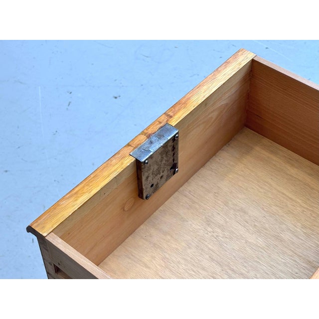 Mid-Century Beechwood Chest of Drawers, 1950s For Sale - Image 6 of 16