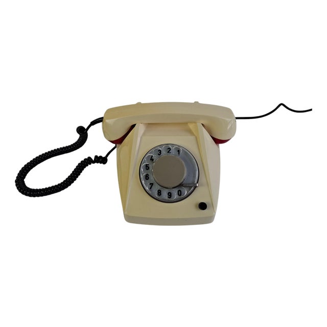Vintage Tesla Stropkov BS10 Rotary Telephone, Czechoslovakia, 1987 For Sale