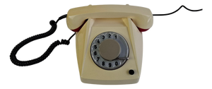 Vintage Tesla Stropkov BS10 Rotary Telephone, Czechoslovakia, 1987