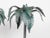 Pair of French Midcentury Palm Tree Sculptures in Black Tapering Pots For Sale - Image 4 of 10