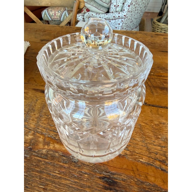 Late 20th Century Waterford Lismore Crystal Biscuit/Cookie/Candy Jar For Sale In New York - Image 6 of 6