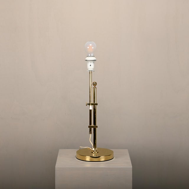 Vintage Brass B-131 Adjustable Table Lamp by Bergboms, Sweden, 1960s For Sale - Image 6 of 16