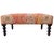 Vintage George Smith Bench Ottoman in Bohemian Mosaic Tapestry, 1999 For Sale - Image 11 of 16