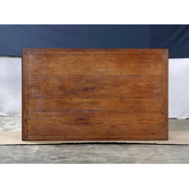 Antique Anglo-Indian Teakwood Partner’s Writing Table For Sale - Image 4 of 9