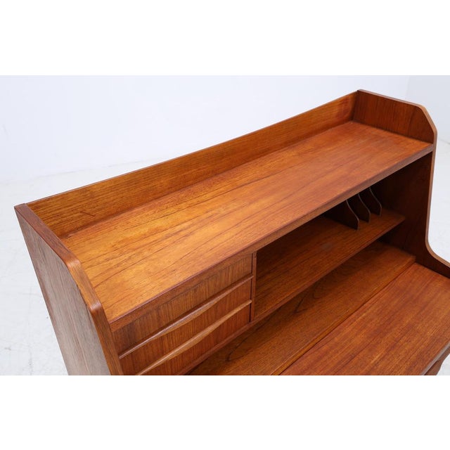 1960s Vintage Teak Secretaire, 1960s For Sale - Image 5 of 15