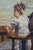 20th Century "The Keepsake" Regency Style Oil Painting After Charles Haigh Wood For Sale - Image 4 of 11