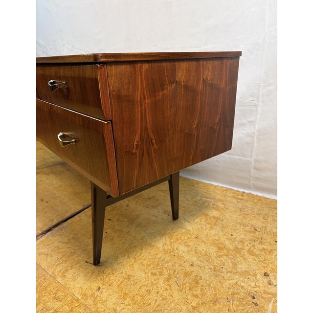 Brown Mid-Century Tola Wood Sideboard by Alphons Loebenstein for Meredew, 1960s For Sale - Image 8 of 12