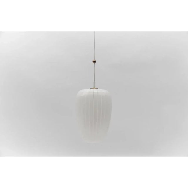 Glass Ceiling Lamp by Wilhelm Wagenfeld for Peill & Putzler, 1954 For Sale - Image 11 of 11