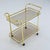 Contemporary Hollywood Regency Martini Serving Bar Cart, 1950s For Sale - Image 3 of 11