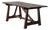 Spanish Poplar Trestle Table For Sale
