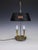Antique French Brass Two-Light Bouillotte Lamp with Tôle Shade, 1850 For Sale - Image 6 of 18